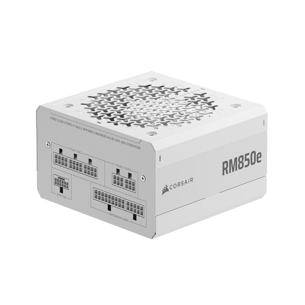 FUENTE ALIMENTACION ATX 850W CORSAIR RM850e CYBEN GOLD FULL MODULAR WHITE ATX3.1