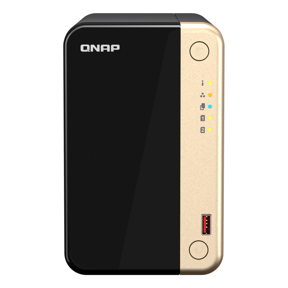 UNIDAD NAS QNAP TS-262-8G 2HD 3.5 2.5 8GB DDR4 TORRE