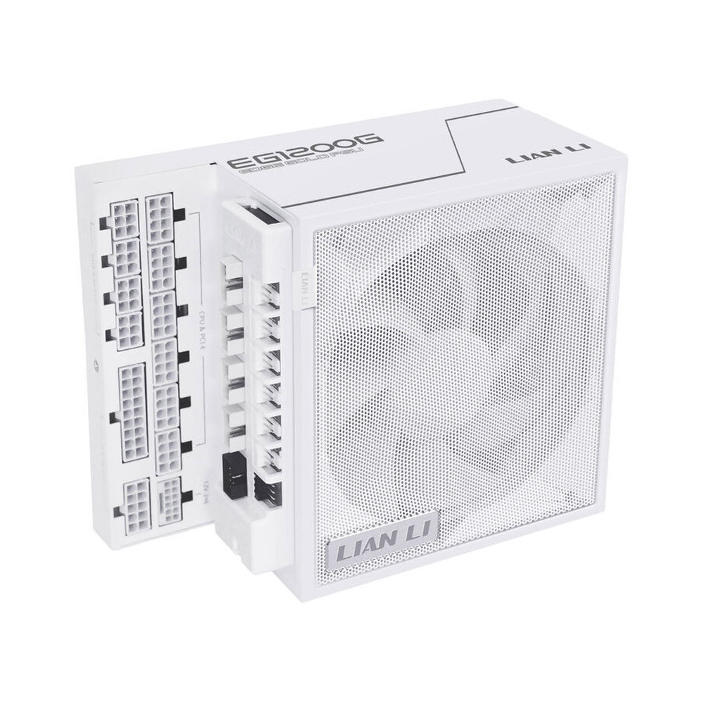 Fuente/PSU Lian Li Edge EG1200G 80 Plus Gold 1200W ATX 3.1 PCIE 5.1 Modular Blanco