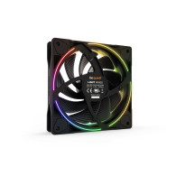 VENTILADOR CAJA ADICIONAL 12X12 BE QUIET LIGHTWINGS 120HS ARGB BLACK TRIPLE PACK