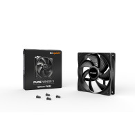 VENTILADOR CAJA ADICIONAL 12X12 BE QUIET PURE WINGS 3 BLACK