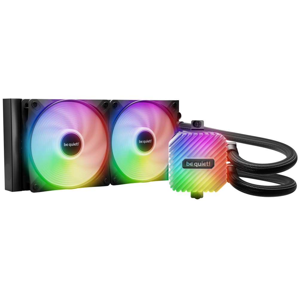 REFRIGERADOR LIQUIDO CPU BE QUIET LIGHT LOOP 240(2X120MM) BLACK ARGB BW020