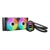 REFRIGERADOR LIQUIDO CPU BE QUIET PURE LOOP 3 LX 240(2X120MM) BLACK ARGB BW030EU