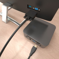 CABLE CONVERSOR HDMI A VGA HDMIM-VGAM NEGRO 1.5M AISENS A122-1011