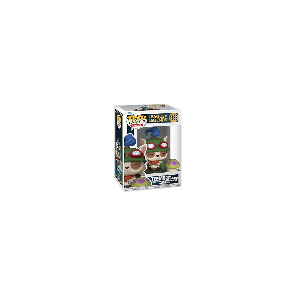 Figura POP League of Legends Teemo with Mushroom