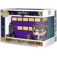 Figura POP Rides Super Deluxe Harry Potter - Harry Potter with Knight Bus