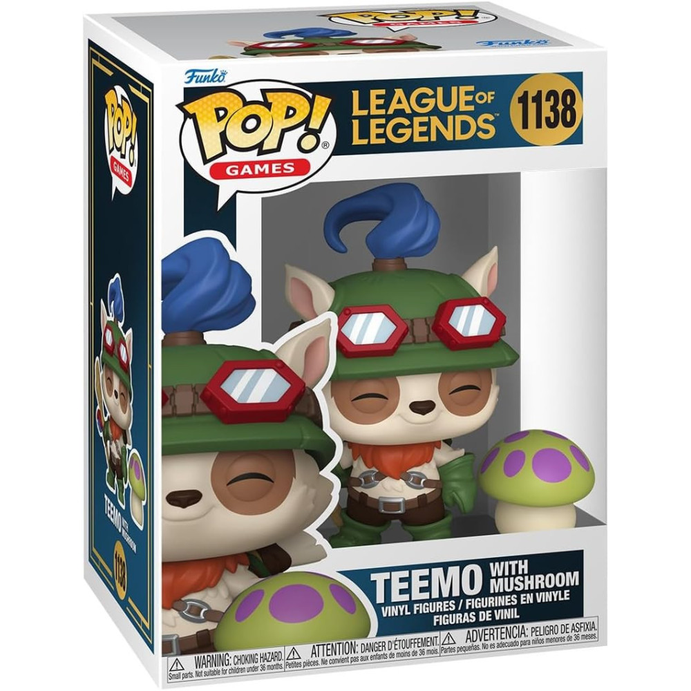 Funko POP League of Legends Teemo with Mushroom 1138