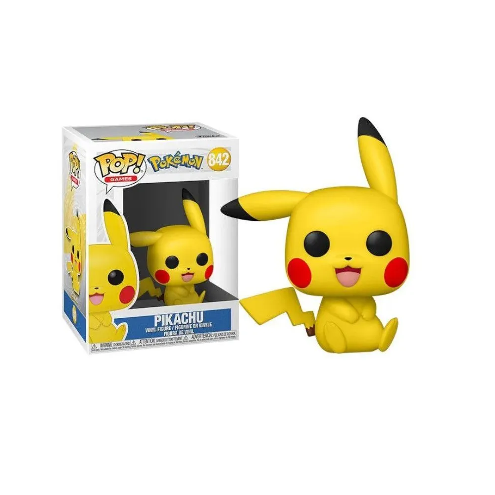 Funko POP Pokemon Pikachu Sentado 842