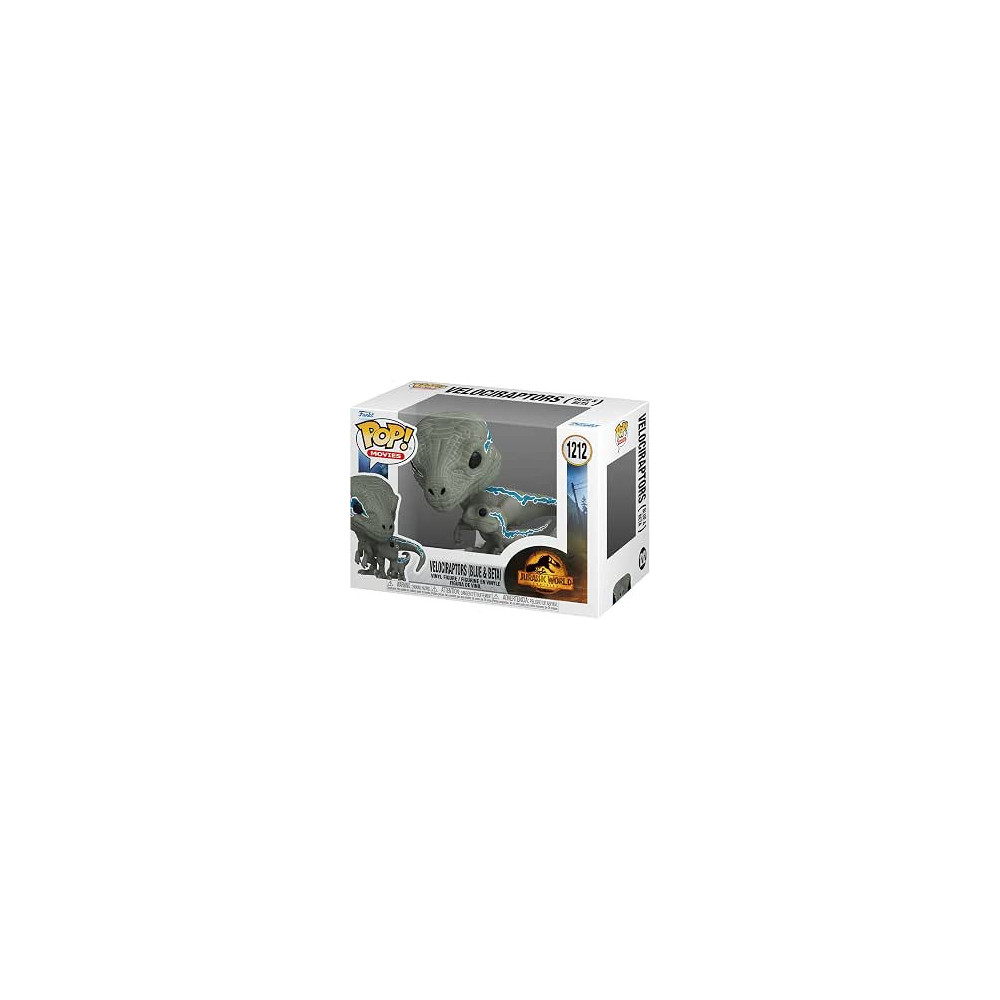 FUNKO POP Jurassic World 3 Velociraptors Blue & Beta