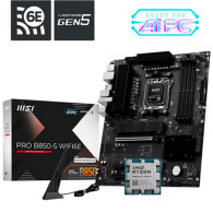 Pack AMD Ryzen 7 7800X3D 5.0GHz Tray + MSI PRO B850-S WIFI6E