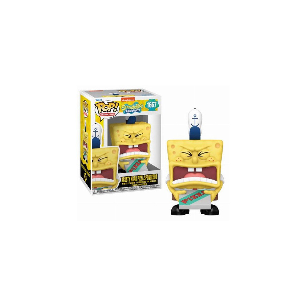 Funko POP Bob Esponja Krusty Krab Pizza Spongebob