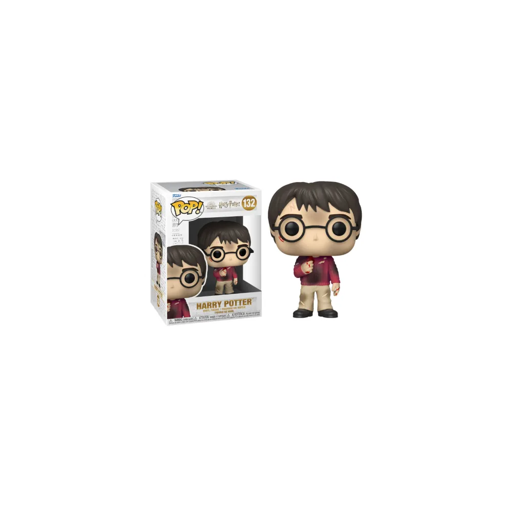 FUNKO POP HARRY POTTER ANIVERSARIO EDICION HARRY  POTTER CON LA PIEDRA FILOSOFAL