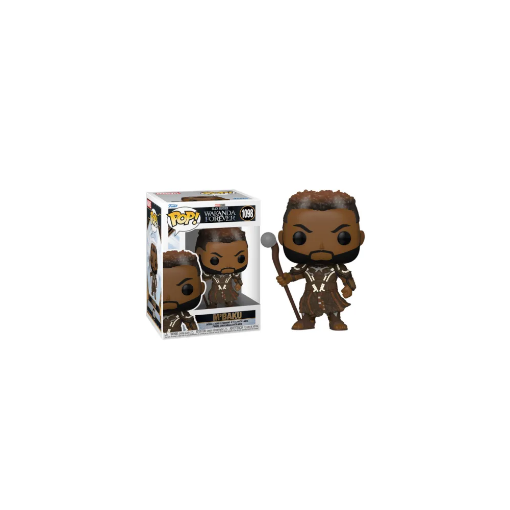 FUNKO POP MARVEL BLACK PANTHER WAKANDA FOREVER  MBAKU 63942
