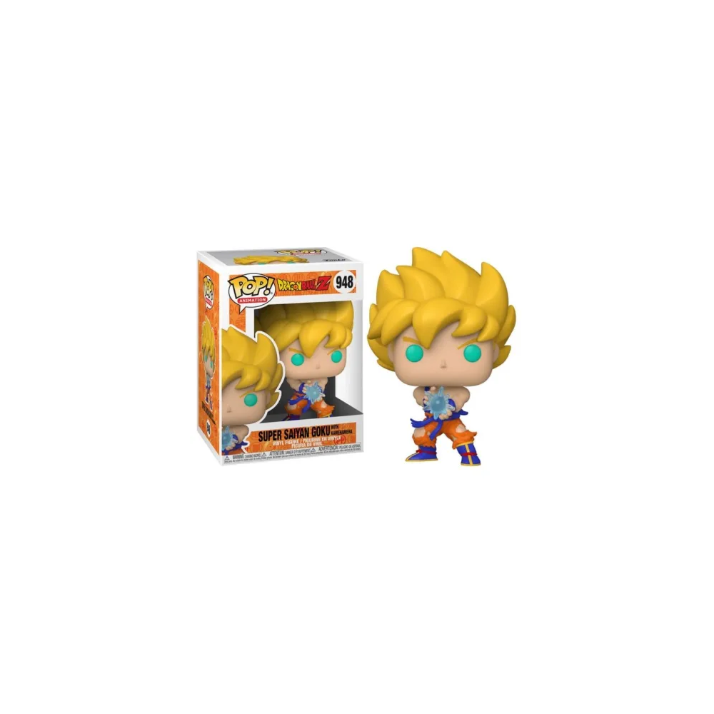 Funko POP Dragon Ball Z Super Saiyan Goku Kamehameha Wave