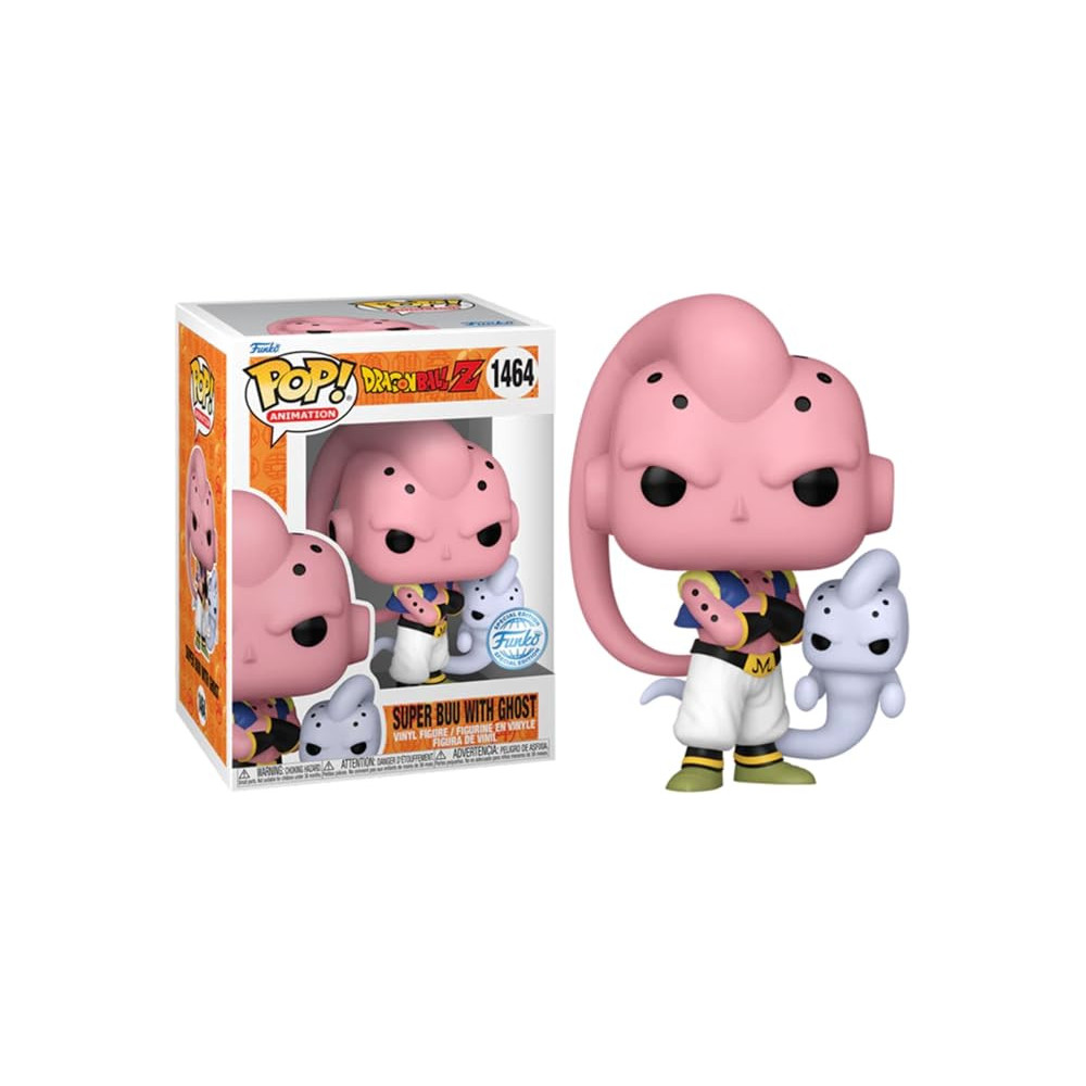 Funko Pop Dragon Ball Z Super Buu With Ghost Exclusive 1464