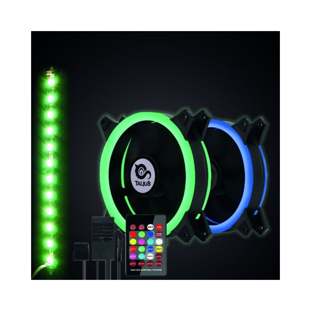 VENTILADOR TALIUS KIT SIROKO SPECTRUM / 12 X12 RGB