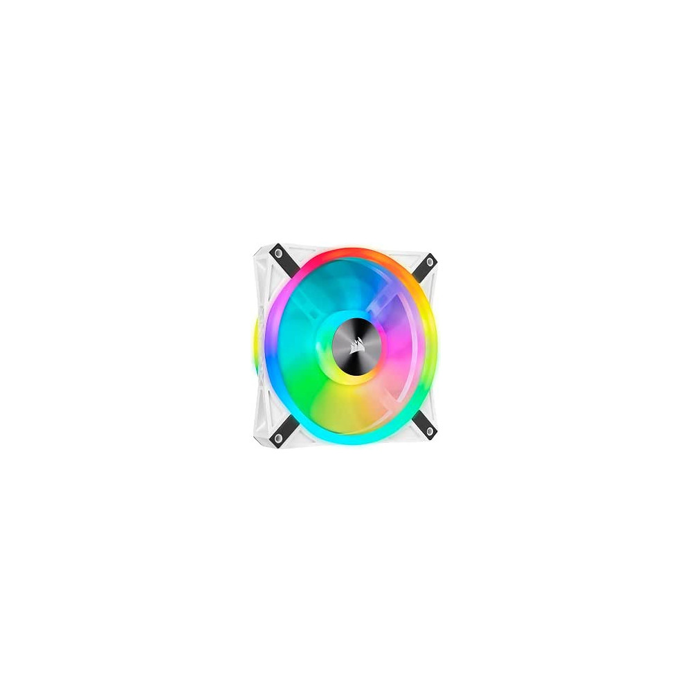 VENTILADOR CAJA CORSAIR QL SERIES WHITE QL140 RGB  140MM SING