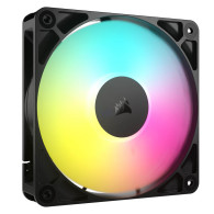 VENTILADOR CAJA ADICIONAL 12X12 CORSAIR RS120 ARGB BLACK SINGLE PACK