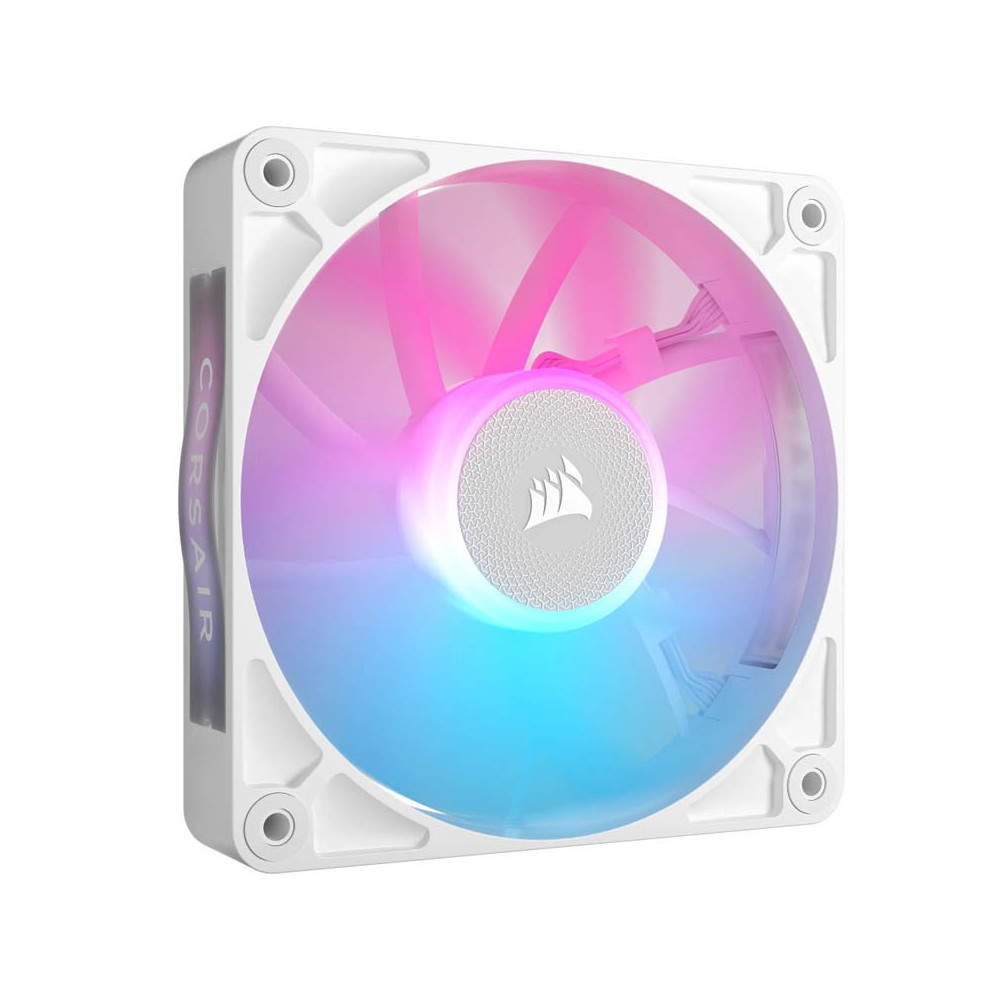 VENTILADOR CAJA ADICIONAL 12X12 CORSAIR RX120 ICUE LINK RGB WHITE