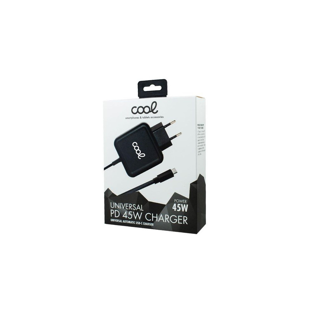 Cargador Red Universal Orden. Portátiles 45w PD Automático COOL (Tipo C)