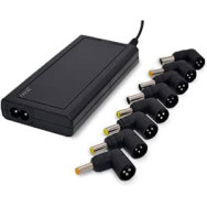 Cargador Red Universal Ordenad. Portátiles 90w Automático COOL Slim + 10 conect.