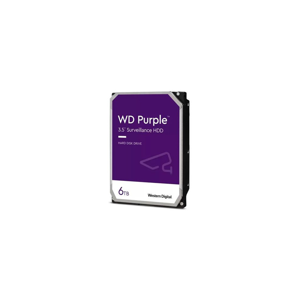HD SATA III 6TB WESTERN DIGITAL PURPLE SURVEILLANCE 256MB WD64PURZ