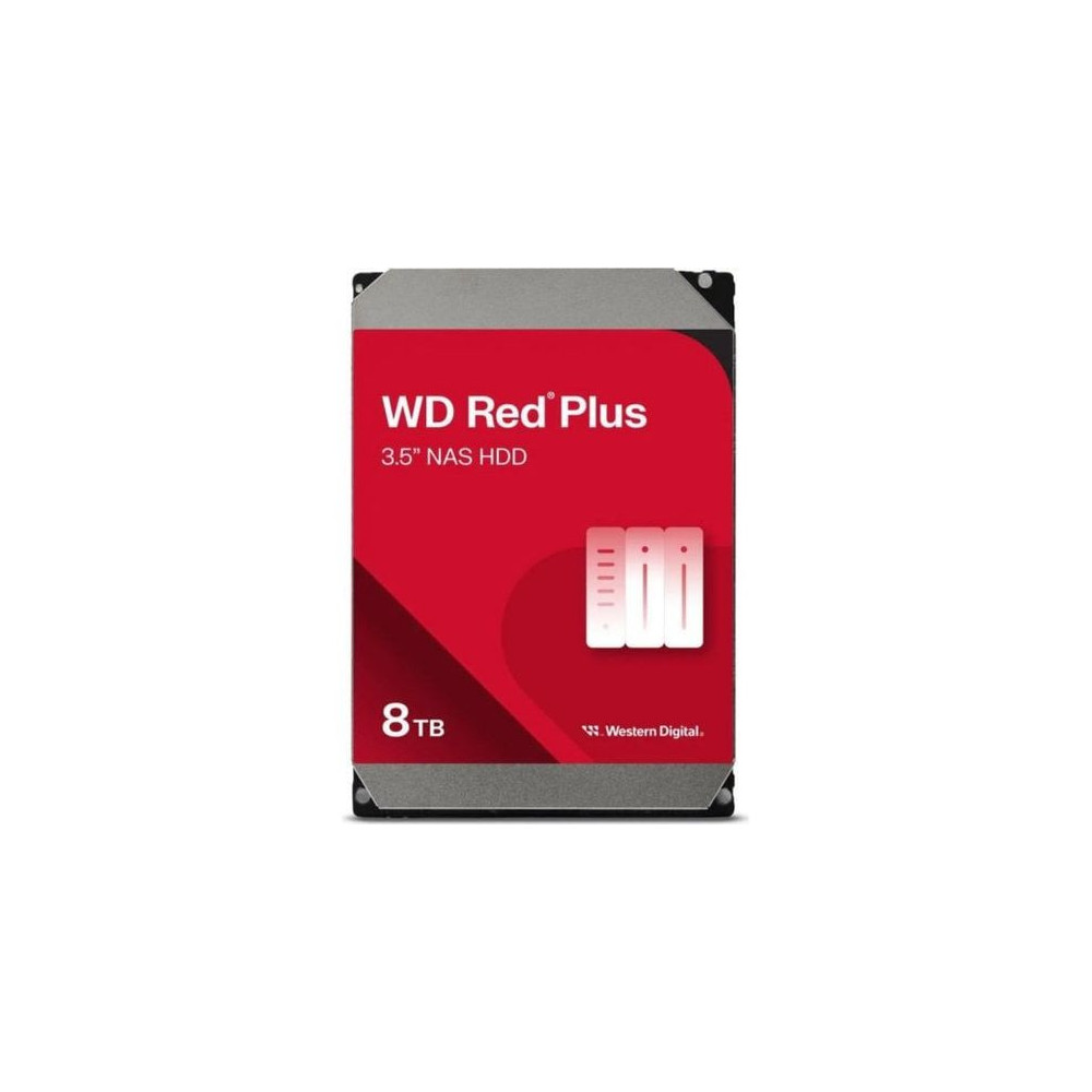 HD SATA III 8TB WESTERN DIGITAL RED PLUS 256MB WD80EFPX