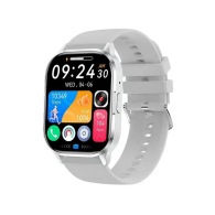 Smartwatch COOL Delta Silicona Gris (Amoled, Llamadas, Salud, Deporte)