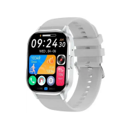 Smartwatch COOL Delta Silicona Gris (Amoled, Llamadas, Salud, Deporte)