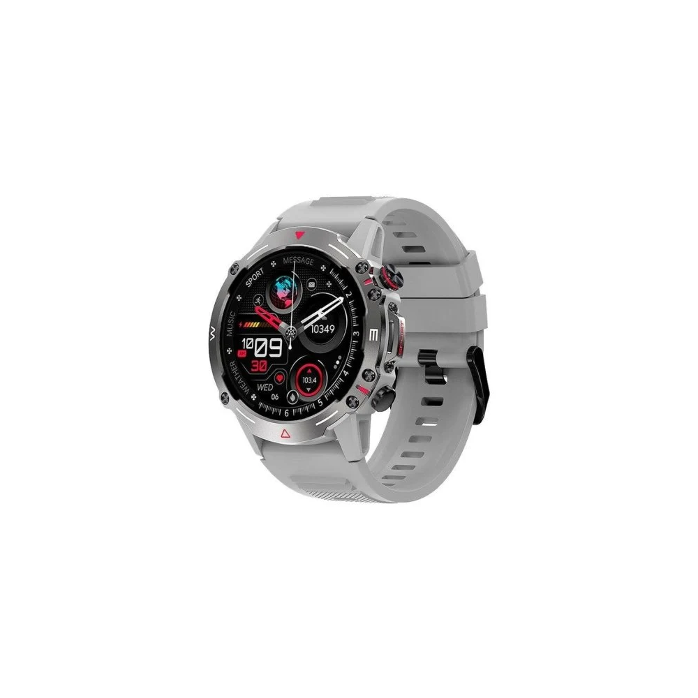 Smartwatch Pantalla Amoled COOL Adventure Silicona Gris (Llamadas, Salud...)