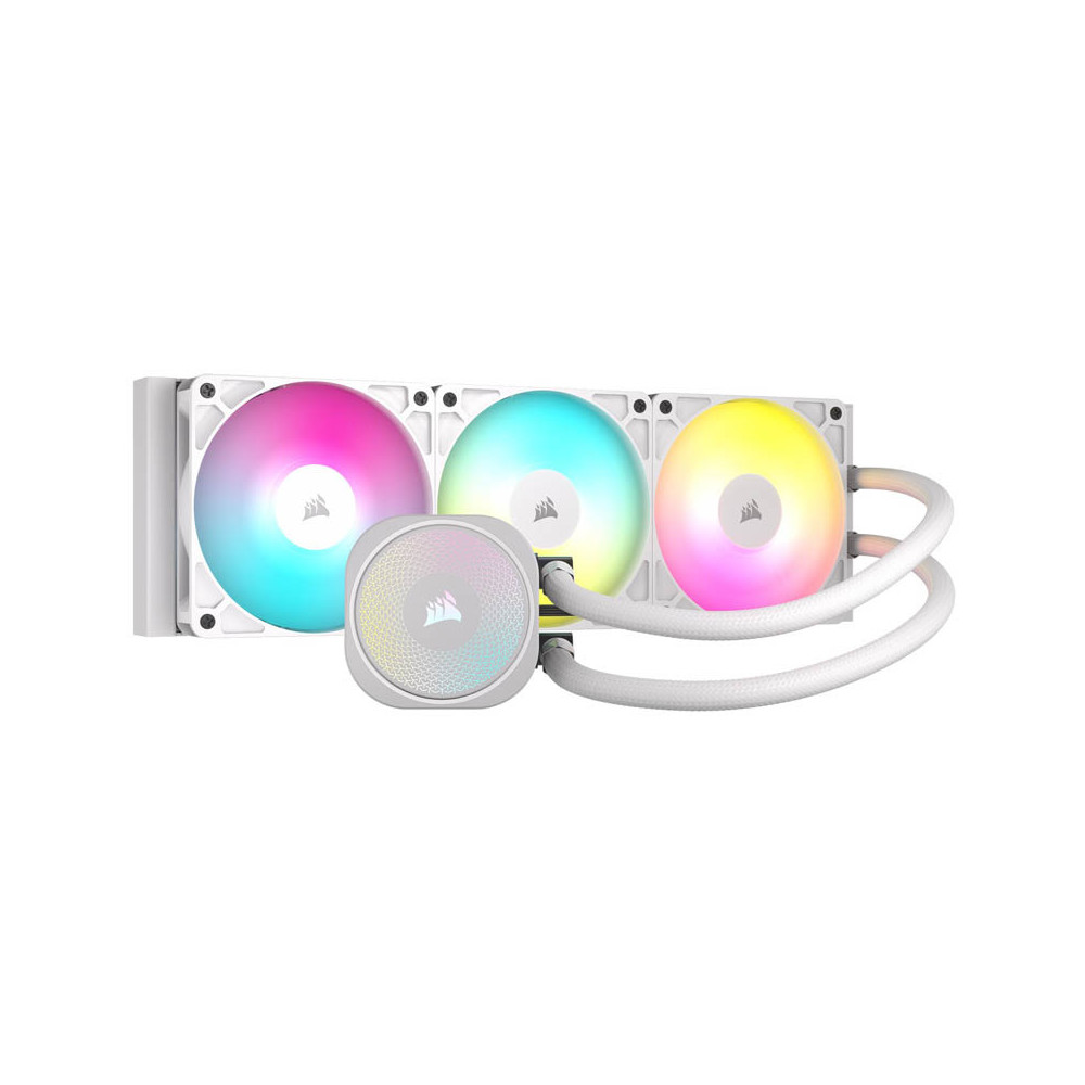 REFRIGERADOR LIQUIDO CPU CORSAIR NAUTILUS 360 (3X360MM) WHITE ARGB CW-9060095-WW