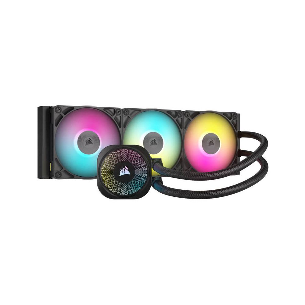 Kit Refrigeración Líquida Corsair iCUE LINK TITAN 360 RX RGB Negro