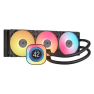 Kit Refrigeración Líquida Corsair iCUE LINK TITAN RGB 360 RX LCD Negro