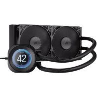 REFRIGERADOR LIQUIDO CPU CORSAIR NAUTILUS RS LCD 240(2X240MM)BLACK CW-9061031-WW