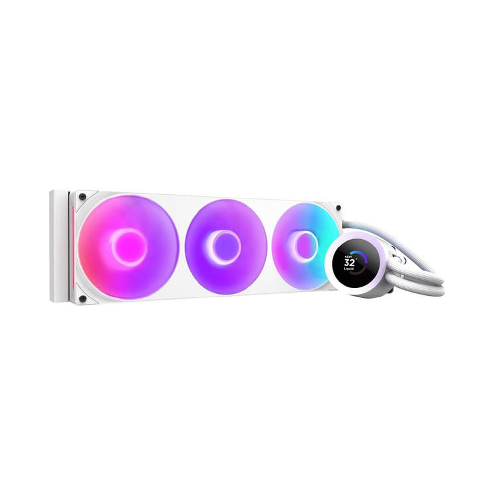 NZXT Kraken Plus RGB 360 LCD Blanco