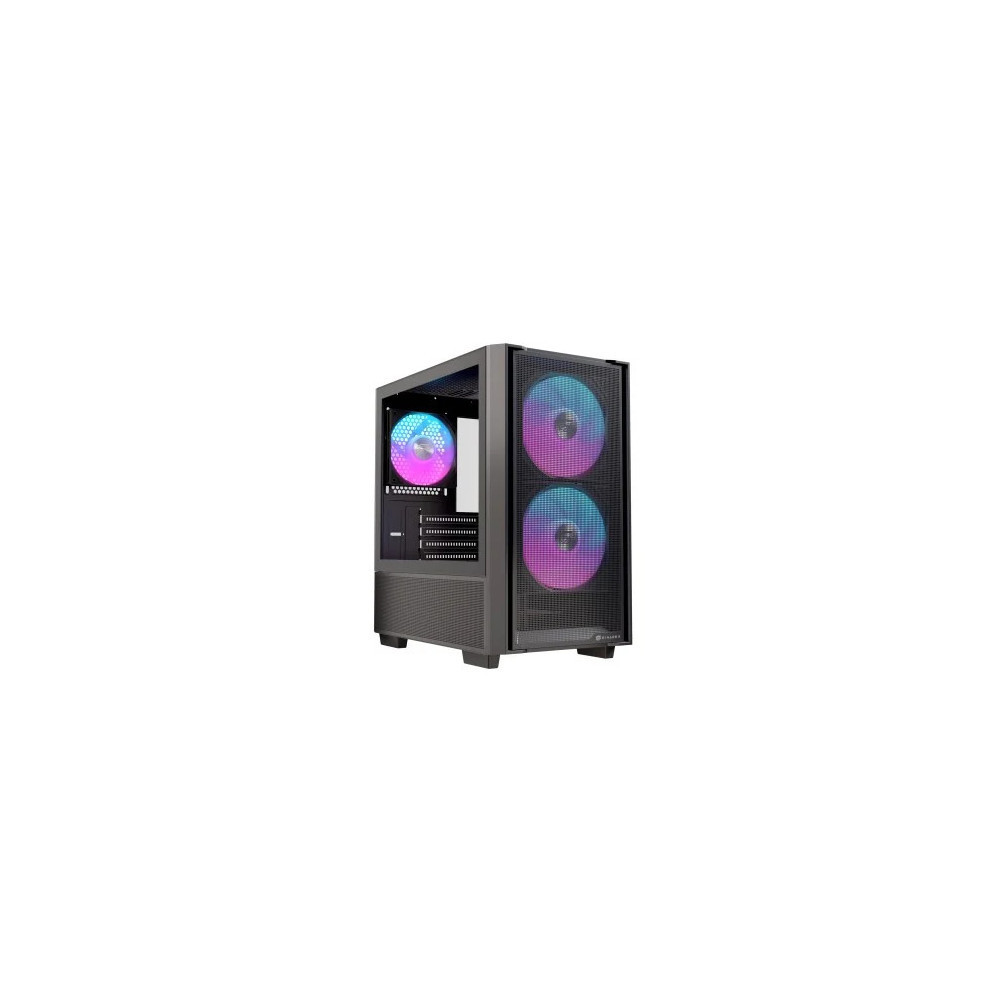 CAJA MICRO-ATX EINAREX PM150 GAMING RGB USB3.0 USB-C BLACK