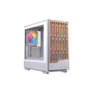 CAJA MICRO-ATX SEMITORRE EINAREX PM400 RGB 3 FANS BLANCA EXCS-PM-400R-W