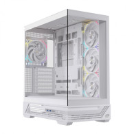 CAJA ATX SEMITORRE EINAREX S800 RGB 4 FANS BLANCA EXCS-PR-800R-W