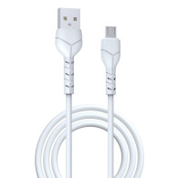 DEVIA CABLE KINTONE USB A - MICRO 1m BLANCO