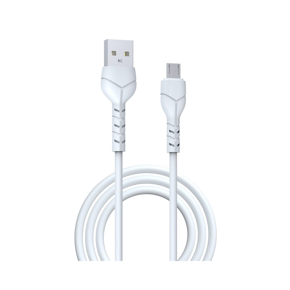 DEVIA CABLE KINTONE USB A - MICRO 1m BLANCO