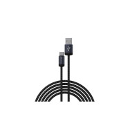 DEVIA CABLE GRACIOUS USB A - TIPO C 2A 2m NEGRO