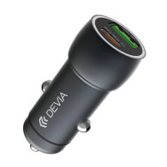 DEVIA CARGADOR COCHE EXTREME 48W (PD30W + QC 3.0 18W) NEGRO