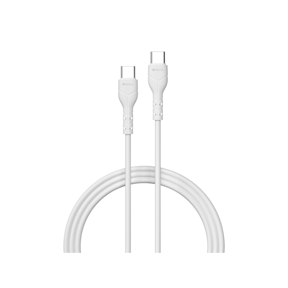DEVIA CABLE KINTONE TIPO C - TIPO C 60w BLANCO