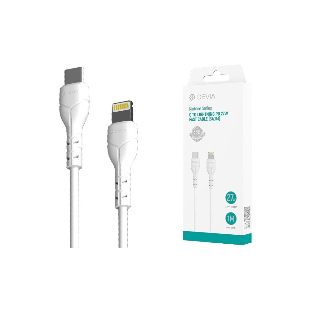 DEVIA CABLE KINTONE C-LIGHTNING PD 27W BLANCO
