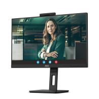 MONITOR 23.8 AOC PROFESIONAL 24P3QW IPS FHD 1920X1080 75HZ MM 2HDMI PIVOT NEGRO
