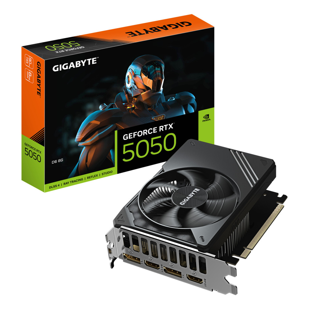 VGA PCI-EX GEFORCE GIGABYTE RTX5050 8G GDDR6 PCIE HDMI 2DP
