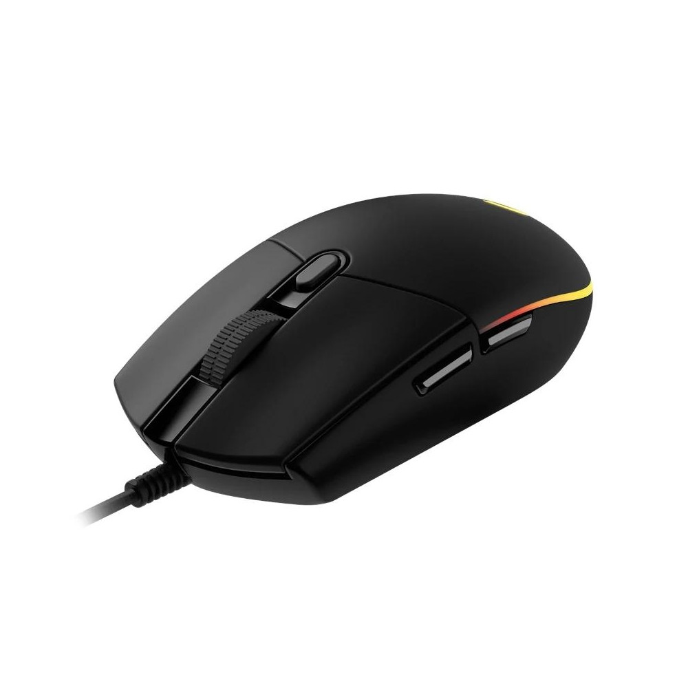 Ratón Gaming Logitech G203 Lightsync 8000DPI RGB Negro