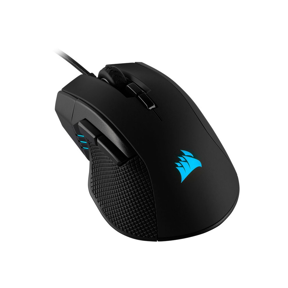 RATON CORSAIR USB GAMING IRONCLAW RGB LED OPTICO NEGRO CH-9307011-EU
