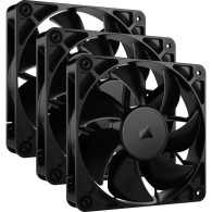 VENTILADOR CAJA ADICIONAL 12X12 CORSAIR RS120 BLACK TRIPLE PACK