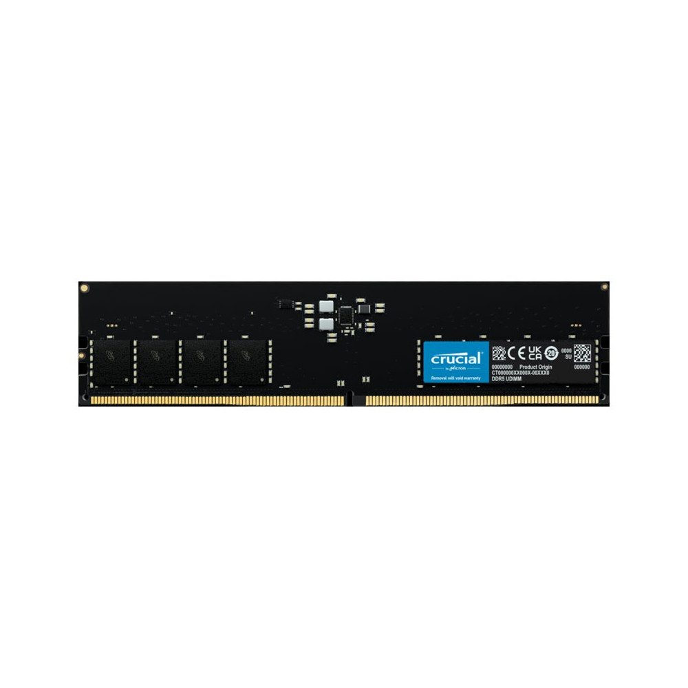 MEMORIA DDR5 16GB PC5-44800 5600MHZ CRUCIAL CL46 1.1V CT16G56C46U5